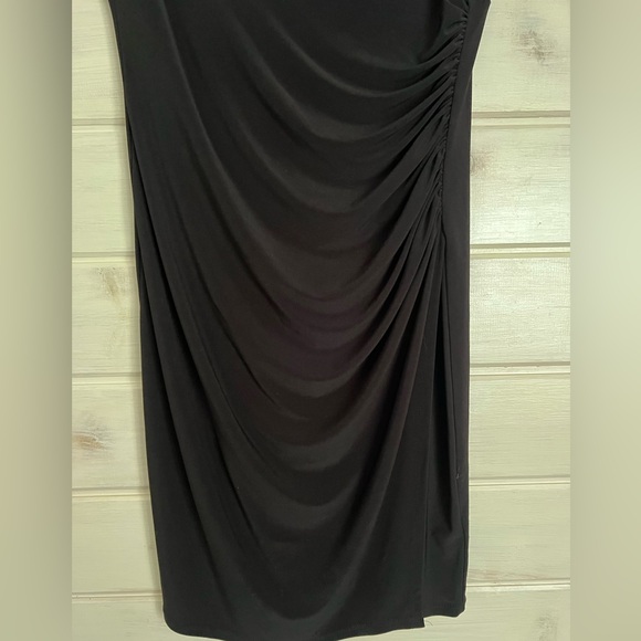 Lauren Ralph Lauren Faux Wrap Dress Size 14 Stretch
Cocktail Capsule Black - Picture 4 of 10
